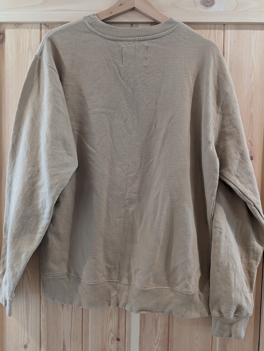Oilers Olive Green Graphic Sweatshirt - Picture 4 of 7